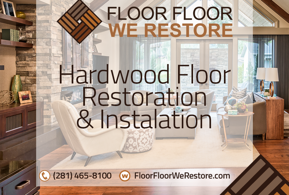 Hardwood floor restoration and installation