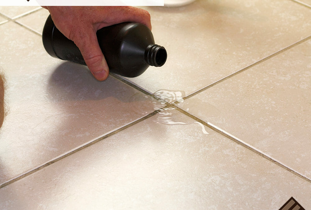 How To Clean Grout Between Floor Tiles, How To Clean Tile Floor Grout With Vinegar